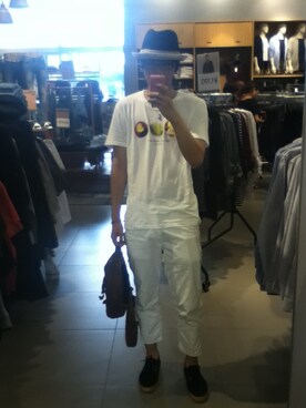 はくとさん（メンズ・171cm）の夏コーディネート