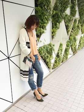 「Rick & Roy（リック アンド ロイ）のアイテム（バッグ）」を使った、DouDou_STAFFさん（レディース・157cm）の秋コーディネート