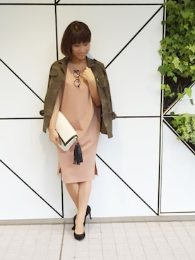 「CARRANO（カラーノ）のアイテム」を使った、DouDou_STAFFさん（レディース・157cm）の秋コーディネート