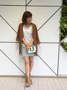 「Rick & Roy（リック アンド ロイ）のアイテム（バッグ）」を使った、DouDou_STAFFさん（レディース・157cm）の秋コーディネート