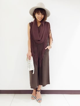 「Rick & Roy（リック アンド ロイ）のアイテム」を使った、DouDou_STAFFさん（レディース・157cm）の秋コーディネート