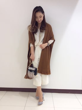 「Rick & Roy（リック アンド ロイ）のアイテム（バッグ）」を使った、DouDou_STAFFさん（レディース・156cm）の秋コーディネート