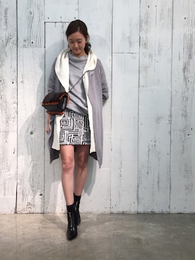 「ROSE BUD（ローズバッド）のアイテム（バッグ）」を使った、DouDou_STAFFさん（レディース・167cm）の秋コーディネート