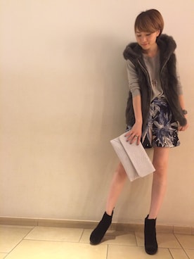 「Viflan（ヴィフラン）のアイテム」を使った、DouDou_STAFFさん（レディース・156cm）の秋コーディネート