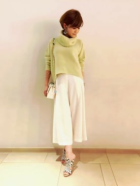 「Rick & Roy（リック アンド ロイ）のアイテム（バッグ）」を使った、DouDou_STAFFさん（レディース・160cm）の秋コーディネート