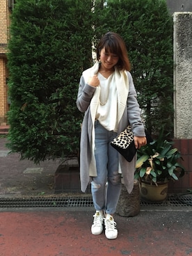 「Viflan（ヴィフラン）のアイテム」を使った、DouDou_STAFFさん（レディース・166cm）の秋コーディネート