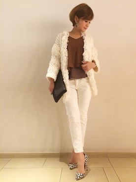 「Viflan（ヴィフラン）のアイテム」を使った、DouDou_STAFFさん（レディース・166cm）の秋コーディネート