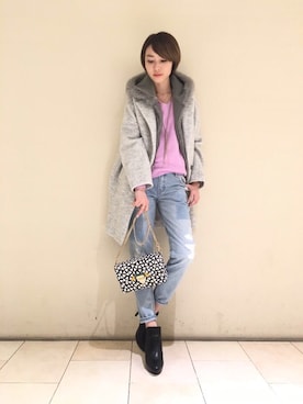 DouDou_STAFFさん（レディース・166cm）の冬コーディネート