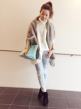 DouDou_STAFFさん(レディース・166cm)の冬コーディネート