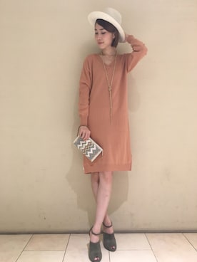 DouDou_STAFFさん（レディース・166cm）の冬コーディネート