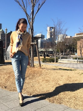 「CARRANO（カラーノ）のアイテム」を使った、DouDou_STAFFさん（レディース・166cm）の冬コーディネート