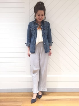 DouDou_STAFFさん（レディース・166cm）の春コーディネート