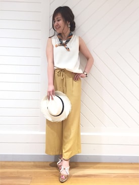 DouDou_STAFFさん（レディース・166cm）の春コーディネート