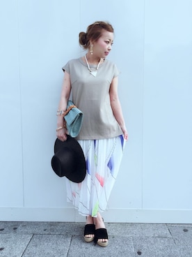 DouDou_STAFFさん（レディース・166cm）の春コーディネート