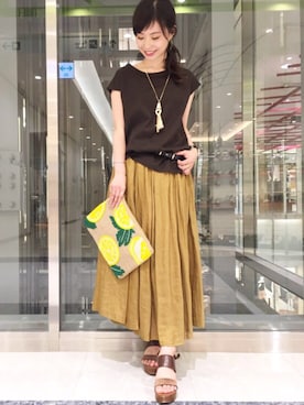 DouDou_STAFFさん（レディース・157cm）の夏コーディネート