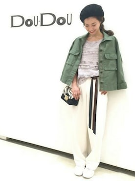 DouDou_STAFFさん（レディース・157cm）の秋コーディネート