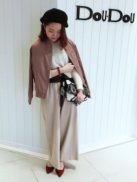 DouDou_STAFFさん（レディース・157cm）の秋コーディネート