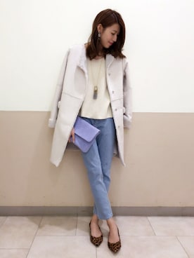 「CARRANO（カラーノ）のアイテム」を使った、DouDou_STAFFさん（レディース・157cm）の秋コーディネート