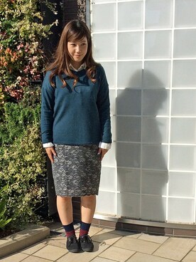 sayaさん（レディース・156cm）の秋コーディネート