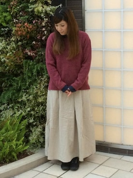 sayaさん(レディース・156cm)の秋コーディネート