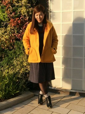 sayaさん(レディース・156cm)の秋コーディネート