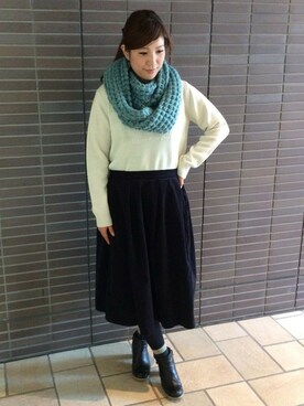 sayaさん（レディース・156cm）の秋コーディネート