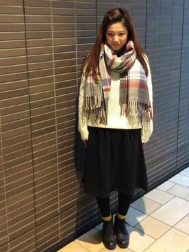 sayaさん(レディース・156cm)の冬コーディネート