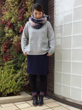 sayaさん(レディース・156cm)の冬コーディネート