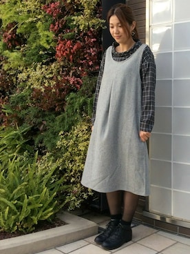 sayaさん（レディース・156cm）の冬コーディネート