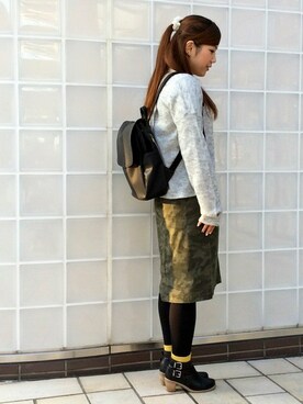 sayaさん（レディース・156cm）の冬コーディネート