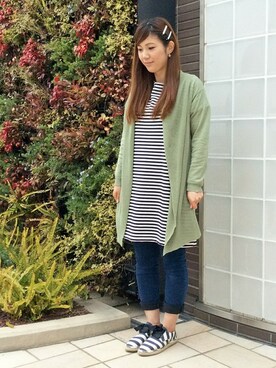 「厚底」｜sayaさん（レディース・156cm）の春コーディネート