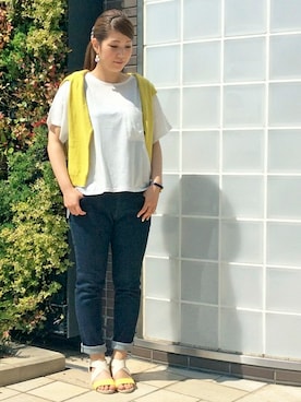 sayaさん（レディース・156cm）の春コーディネート