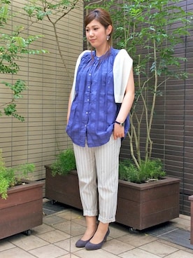 sayaさん（レディース・156cm）の夏コーディネート