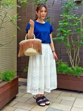 sayaさん（レディース・156cm）の春コーディネート