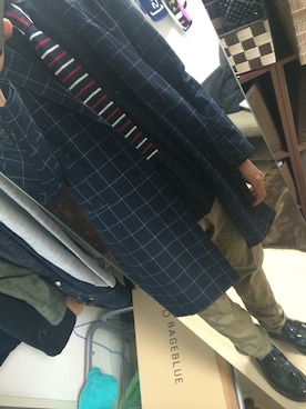 「SPINNS（スピンズ）のアイテム（その他シューズ）」を使った、Kennta  さん（メンズ・170cm）の秋コーディネート