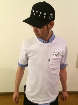 「long clothing（ロングクロージング）のアイテム」を使った、- sky - EF Select -さん（メンズ・186cm）の夏コーディネート