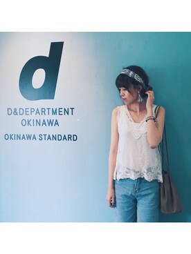 「studio CLIP（スタディオクリップ）のアイテム（財布/小物）」を使った、Michaさん（レディース・164cm）の夏コーディネート