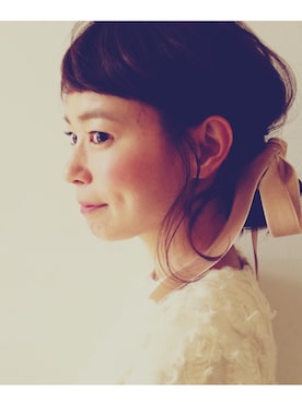「RITZ」｜下島麻子さん（レディース・159cm）の春コーディネート