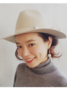 「RITZ」｜下島麻子さん（レディース・159cm）の春コーディネート