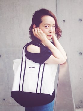 下島麻子さん（レディース・159cm）の夏コーディネート