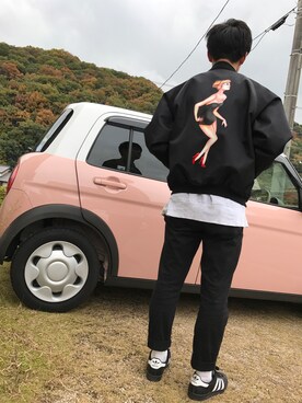 「JOYRICH（ジョイリッチ）のアイテム（その他アウター）」を使った、MJさん（メンズ・174cm）の秋コーディネート