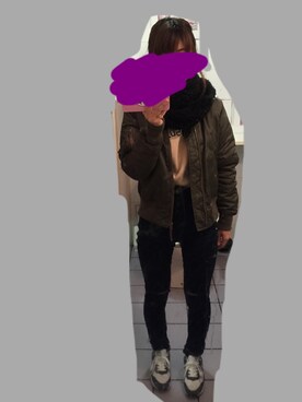 ありさん（レディース・156cm）の冬コーディネート