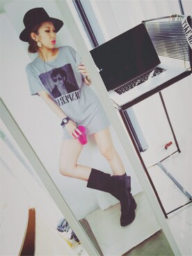 CANNYさん（レディース・160cm）の夏コーディネート