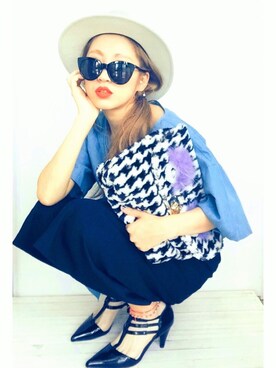 CANNYさん（レディース・160cm）の夏コーディネート