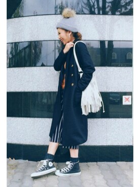 CANNYさん（レディース・160cm）の冬コーディネート