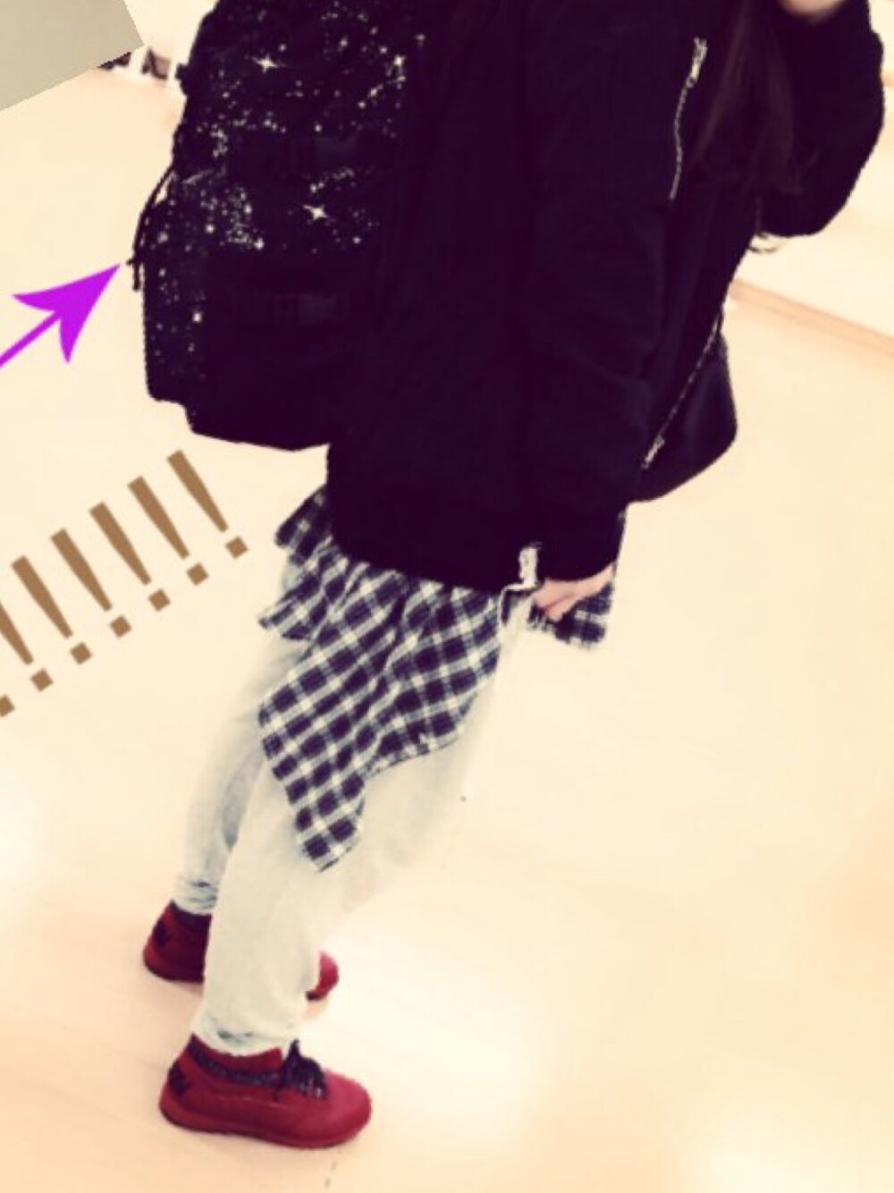 YU!!!!NAさんの（しまむら）を使ったコーディネートの1枚目の写真