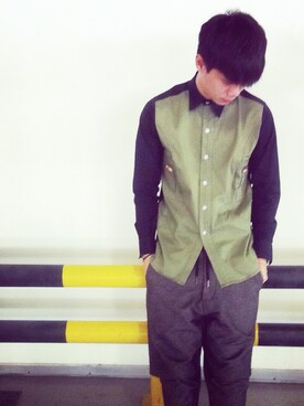 「 #menswear」｜THREESIXFIVEさん（メンズ・175cm）の秋コーディネート
