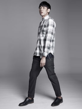 「 #menswear」｜THREESIXFIVEさん（メンズ・180cm）の春コーディネート