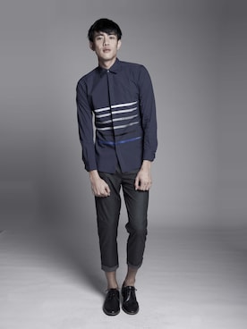 「 #menswear」｜THREESIXFIVEさん（メンズ・180cm）の春コーディネート