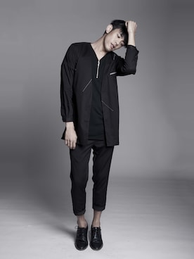 「アイテム（その他トップス）」を使った、THREESIXFIVEさん（メンズ・180cm）の春コーディネート